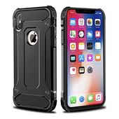 etui pancerne Pokrowiec pancerny Armor Case czarny do Apple iPhone XS