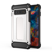 Pokrowiec pancerny Armor Case srebrny do Samsung Galaxy A6 Plus (2018)