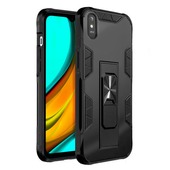 etui pancerne Pokrowiec pancerny Forcell Defender czarny do Xiaomi Redmi 9AT
