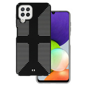 Pokrowiec pancerny Grip Case czarny do Samsung Galaxy M22 4G