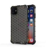 Pokrowiec pancerny Honeycomb czarny do Apple iPhone 11