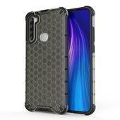 etui pancerne Pokrowiec pancerny Honeycomb czarny do Xiaomi Redmi Note 8T