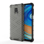 Pokrowiec pancerny Honeycomb czarny do Xiaomi Redmi Note 9S