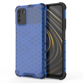 etui pancerne Pokrowiec pancerny Honeycomb niebieski do Xiaomi POCO M3