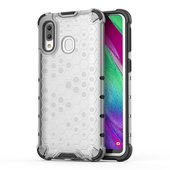 Pokrowiec pancerny Honeycomb prze�roczysty do Samsung Galaxy A40