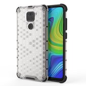 Pokrowiec pancerny Honeycomb prze�roczysty do Xiaomi Redmi Note 9