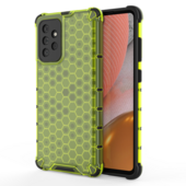 Pokrowiec pancerny Honeycomb zielony do Samsung Galaxy A72 4G