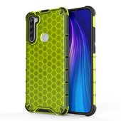 etui pancerne Pokrowiec pancerny Honeycomb zielony do Xiaomi Redmi Note 8T