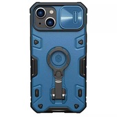 etui uchwyt na palec Pokrowiec pancerny Nillkin CamShield Armor niebieski do Apple iPhone 14