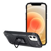 Pokrowiec pancerny Nitro czarny do Apple iPhone 12