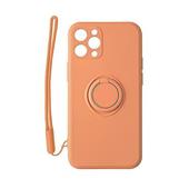 etui uchwyt na palec Pokrowiec pancerny Pastel Ring pomara�czowy do Apple iPhone 13 Pro