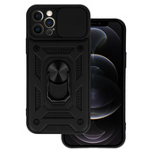 Pokrowiec Pokrowiec pancerny Slide Camera Armor Case czarny do Apple iPhone 12 Pro