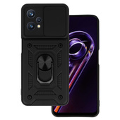 etui pancerne Pokrowiec pancerny Slide Camera Armor Case czarny do Realme 9 Pro