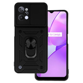 etui pancerne Pokrowiec pancerny Slide Camera Armor Case czarny do Realme C31