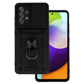 Pokrowiec pancerny Slide Camera Armor Case czarny do Samsung A52
