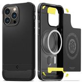 etui Spigen Pokrowiec pancerny Spigen Rugged Armor czarny do Apple iPhone 14 Pro