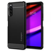 Pokrowiec pancerny Spigen Rugged Armor czarny do Sony Xperia 10 IV
