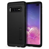 Pokrowiec pancerny Spigen Tough Armor czarny do Samsung Galaxy S10 Plus