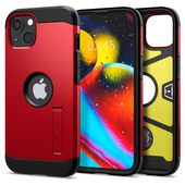 etui Spigen Pokrowiec pancerny Spigen Tough Armor czerwony do Apple iPhone 13 Mini