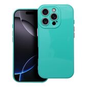 Pokrowiec PASTEL SHINE zielony do Apple iPhone 16