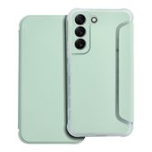 Pokrowiec PIANO Book jasnozielony do Samsung Galaxy S22