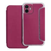 Pokrowiec PIANO Book malinowy do Apple iPhone 12