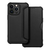 etui z klapk� Pokrowiec Razor Book czarny do Apple iPhone 13 Pro