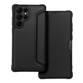 Pokrowiec Razor Book czarny do Samsung Galaxy S22 Ultra