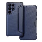 Pokrowiec Razor Book niebieski do Samsung Galaxy S22 Ultra