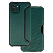 Pokrowiec Razor Carbon Book ciemnozielony do Samsung Galaxy A14 5G
