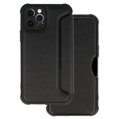 Pokrowiec Razor Carbon Book czarny do Apple iPhone 12 Pro