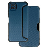 Pokrowiec Razor Carbon Book niebieski do Samsung Galaxy A22 5G
