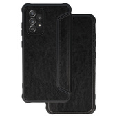 Pokrowiec Razor Leather Book czarny do Samsung Galaxy S23 FE
