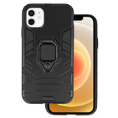etui z ringiem Pokrowiec Ring Armor Case czarny do Apple iPhone 11