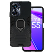 etui pancerne Pokrowiec Ring Armor Case czarny do Realme C55