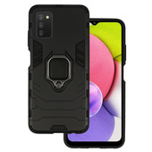 Pokrowiec Ring Armor Case czarny do Samsung Galaxy A03s
