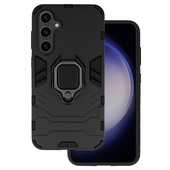 Pokrowiec Ring Armor Case czarny do Samsung Galaxy S23 FE