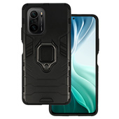 etui uchwyt na palec Pokrowiec Ring Armor Case czarny do Xiaomi Mi 11i