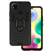 Pokrowiec Ring Armor Case czarny do Xiaomi Redmi 10A