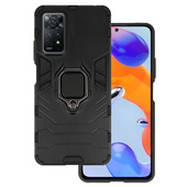 Pokrowiec Ring Armor Case czarny do Xiaomi Redmi Note 11 Pro