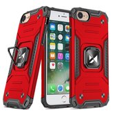 Pokrowiec Wozinsky Ring Armor pancerny czerwony do Apple iPhone SE 2020