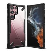 Pokrowiec Ringke Fusion X czarny do Samsung Galaxy S22 Ultra