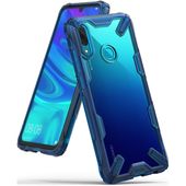 etui prze�roczyste Pokrowiec Ringke Fusion X niebieski do Huawei P Smart 2019