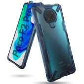 Pokrowiec Ringke Fusion X niebieski do Xiaomi POCO F2 Pro