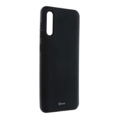 Pokrowiec Roar Colorful Jelly Case czarny do Samsung Galaxy A50