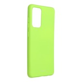 Pokrowiec Roar Colorful Jelly Case limonkowy do Samsung A52 4G