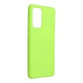 Pokrowiec Roar Colorful Jelly Case limonkowy do Samsung A52 LTE