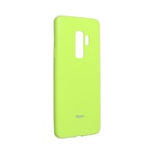 etui silikonowe Pokrowiec Roar Colorful Jelly Case limonkowy do Samsung Galaxy S9 Plus