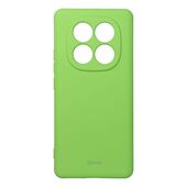 Pokrowiec Roar Colorful Jelly Case limonkowy do Xiaomi Redmi Note 14 Pro 5G