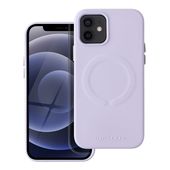 Pokrowiec Roar Leather Mag Case fioletowy do Apple iPhone 12